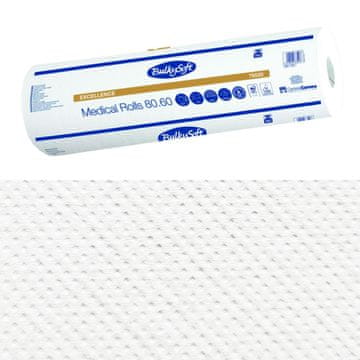 B.U. Medicinski uložak na roli 60cm x 80m bijeli 17g Premium 1 rola (210 komada 60cm x 34cm)
