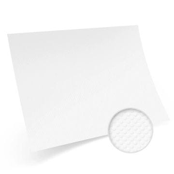 IMEX Reljefni papirnati podmetači za jelo bijeli 30 x 40 cm 200 kom.