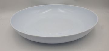 BIJELI tanjurić za cvijeće 38 cm