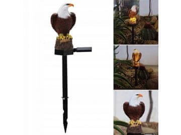 GGV dekorativna solarna LED lampa EAGLE 42 cm/50 2953