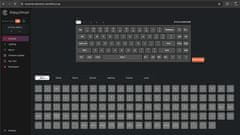 Keychron Q6 Max bežična mehanička tipkovnica, Gateron Jupiter banana prekidači, RGB, crna (Q6M-M4-UK)