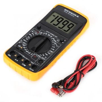 LCD digitalni multimetar AC/DC voltmetar DT9205A