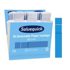 CEDERROTH Salvequick dugi plavi detekcijski flasteri 39 kom.