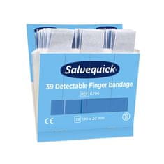 CEDERROTH Salvequick dugi plavi detekcijski flasteri 39 kom.