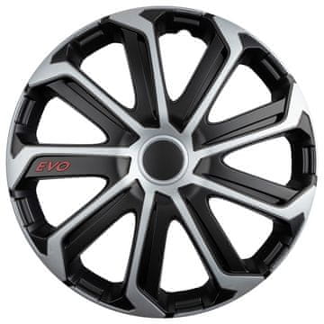 slomart Poklopac felge (ratkapna) VERSACO Evo Black&Silver 15"