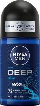 Nivea Deo Men antiperspirant Deep Beat Men roll-on 50 ml
