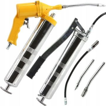 GEKO Pneumatski i ručni podmazivač 400 ml - fleksibilan