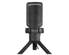 Genesis RADIUM 250 profesionalni mikrofon, 192kHz, USB-C, RGB, crni