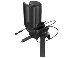 Genesis RADIUM 250 profesionalni mikrofon, 192kHz, USB-C, RGB, crni