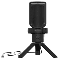 Genesis RADIUM 250 profesionalni mikrofon, 192kHz, USB-C, RGB, crni