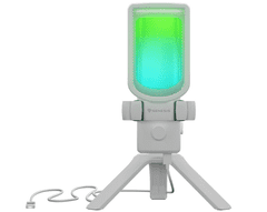 Genesis RADIUM 250 profesionalni mikrofon, 192kHz, USB-C, RGB, bijeli