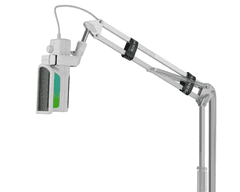 Genesis RADIUM 251 profesionalni mikrofon, 192kHz, USB-C, RGB, s držačem, bijeli