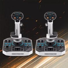 Thrustmaster SOL-R 2 dvostruki joystick, HOSAS Space Sim Duo, PC, RGB, 88 tipki