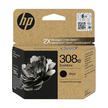 HP 308e EvoMore crni originalni uložak s tintom (7FP22UE#CE1)