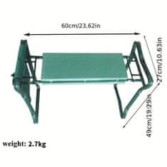 HOME & MARKER® Klupa za vrtlarenje, blazina za kolena (2 kom, nosivost 170 kg) | K2NEEBENCH