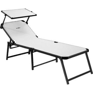 Brunner Ležalnik s strehico MARBELLA 0410022N.C00 bijeli