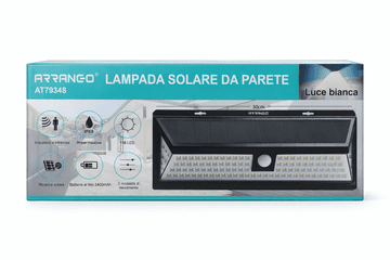 Arrango Solarna LED zidna lampa 30 × 10 cm