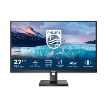Philips monitor 27" 273S1/00 HDMI DP USB-C zvučnici