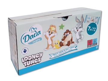 Dada Everyday 7x72 Looney Tunes vlažne maramice