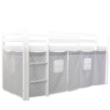 Homestyle4U Zavjesa za krevet 197x86x75 cm siva