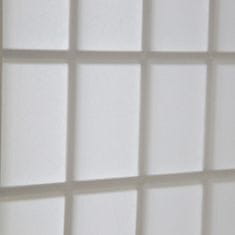Pregrada za prostor 4-panelna Shoji pregrada 176x22x175 cm bijela sklopiva