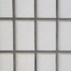 Pregrada za prostor 5 panela Shoji 175x220x22 cm crna