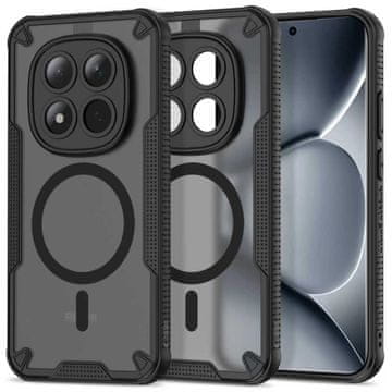 Tech-protect Rugged Shield MagSafe maska za Xiaomi Poco M8 Pro / Redmi Note 15 Pro Plus 5G, crna