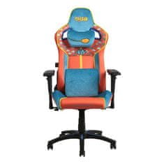 Spawn Manga Edition gamerska stolica, magnetski jastuk, 4D naslon, 136 kg, crveno-plava