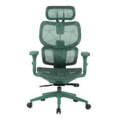Spawn Ergo Meshy gejmerska stolica, mrežasta tkanina, 3D nasloni za ruke, do 136 kg, zelena