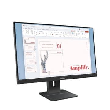 Lenovo ThinkVision E24-40 monitor, 60,4 cm (23,8), IPS, 100 Hz, ergonomsko postolje, WLED, crna (64BAMAT1EU)