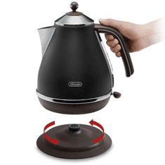 De'Longhi Brzo kuhalo za vodu KBOV 2001 BK Icona Vintage, crna