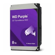 Western Digital Purple tvrdi disk, 8TB, 3,5, SATA3, 256MB, 5640 (WD85PURZ)