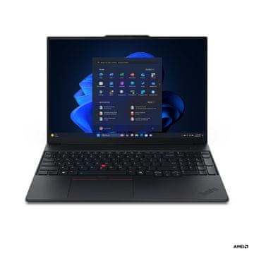 Lenovo Prijenosno računalo ThinkPad E16 Gen 3, R5-230, 40,6 cm (16), WUXGA, 16 GB, SSD512GB, W11P, crno (21ST001HSC)