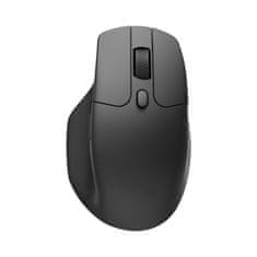 Keychron M6 miš, 1K, bežični, ultra tihi, PixArt, crni (M6S-A72)