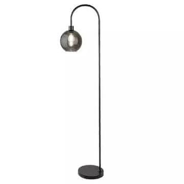 Rabalux Podna lampa 74025 RICARDO dimljeno staklo, 1xE27