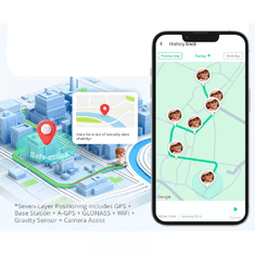 Botslab Kids Watch E3 Pro Blue - Dječji sat