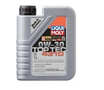 Liqui Moly Top Tec 4310 0W30 motorno ulje, 1L