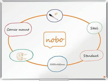 Nobo Tabla magnetna nobo 90x120 premiumplus lakirna 1915156