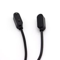 MG Magnetic kabel za punjenje za Huawei Band 6/7/8/9/10 / Watch Fit 1/2/3 1m, crni