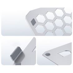 LST02I stalak za prijenosno računalo 17'', srebrni