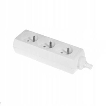 Produžni kabel, razdjelnik utičnica, produžni kabel, 3 utičnice, +0