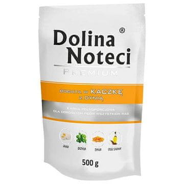 DOLINA NOTECI Premium bogata patkom s bundevom - doypack 500g
