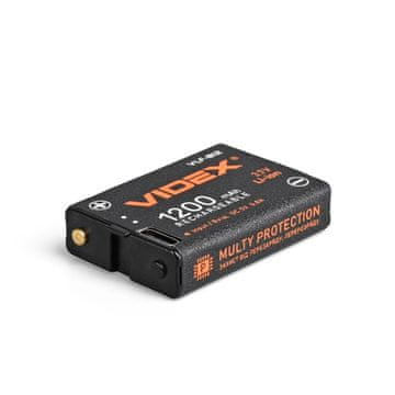 Litij-ionska baterija VLF-B12 3.7V 1200mAh USB-C Videx