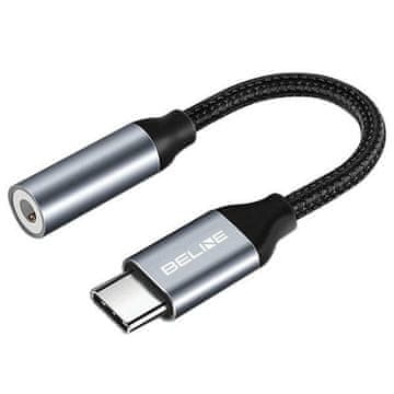 BE USB-C/Jack 3.5mm adapter za Samsung DAC sivi