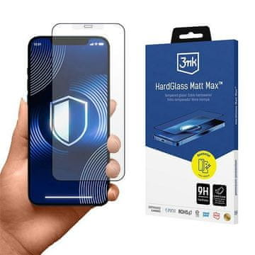 3MK Kaljeno staklo za iPhone X HardGlass Matt Max