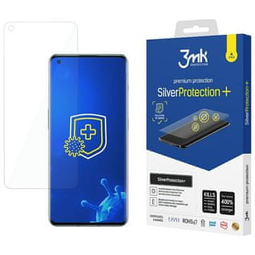3MK Zaštitna folija za OnePlus 10 Pro SilverProtect+ antimikrobna