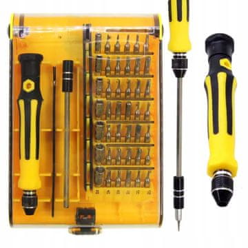 Rosfix ProFix MasterSet 45u1 - Precizni servisni set | Odvijač | Magnetski nastavci | Produžni kabel | GSM | RTV | Popravci u kući