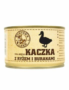Lovačka patka s rižom i ciklom 70% mesa 410 g