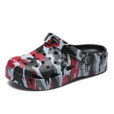 Nikcorp Dječje natikače zatvorene od pjene Milazzo, crvene vrtne klompe s protukliznim potplatom, lagane i udobne, 29-30 EU