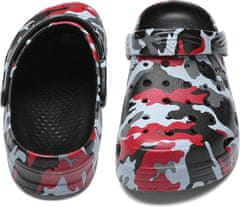 Nikcorp Dječje natikače zatvorene od pjene Milazzo, crvene vrtne klompe s protukliznim potplatom, lagane i udobne, 29-30 EU